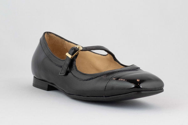 Firenze Shoes Fiorangelo Ballerina Black