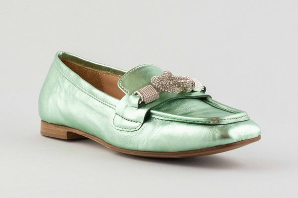 Firenze Shoes Fiorangelo Loafer Green