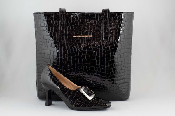 Firenze Shoes Fiorangelo Pump Black