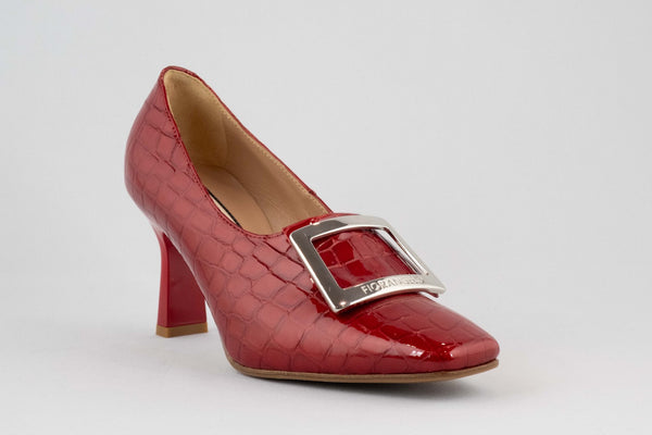 Firenze Shoes Fiorangelo Pump Red