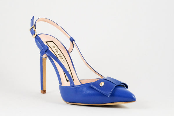 Firenze Shoes Fiorangelo Sandal Blue
