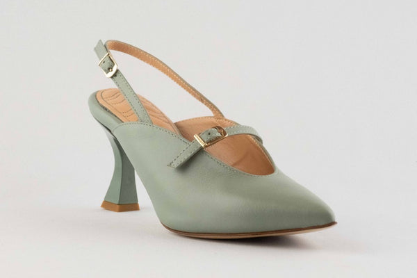 Firenze Shoes Fiorangelo Sandal Green