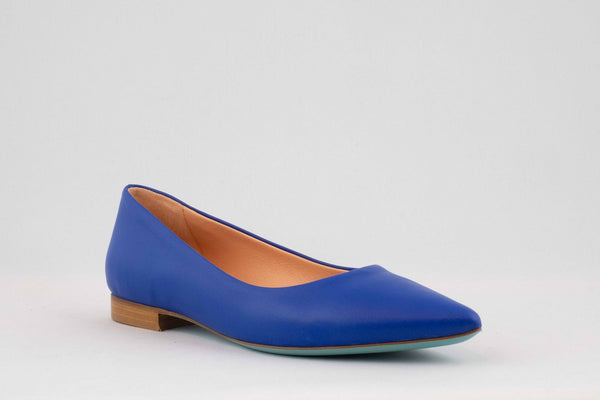 Firenze Shoes Fratelli Russo Ballerina Blue
