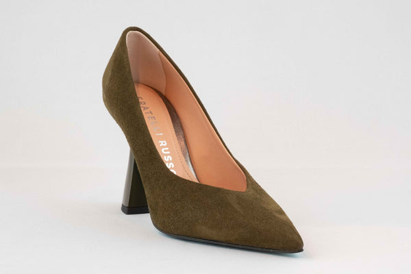 Firenze Shoes Fratelli Russo Pump Green