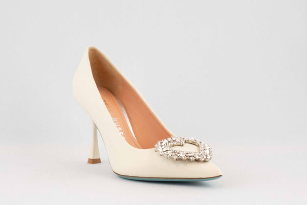 Firenze Shoes Fratelli Russo Pump Milk