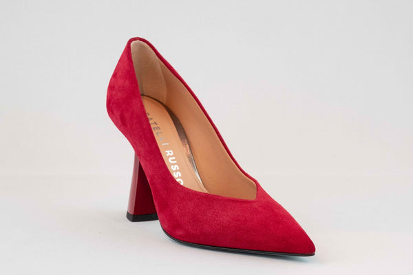 Firenze Shoes Fratelli Russo Pump Red