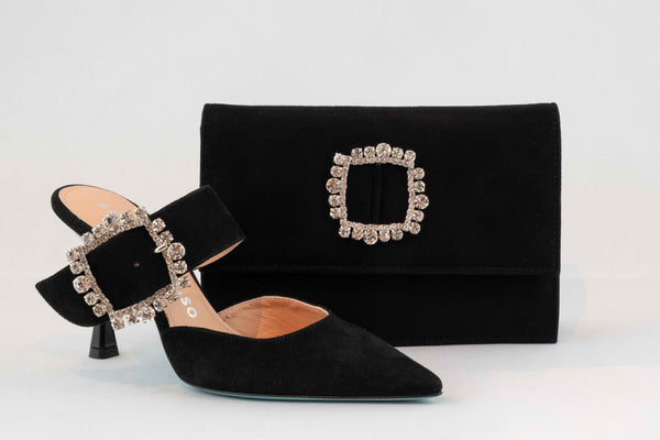 Firenze Shoes Fratelli Russo Sandal Black