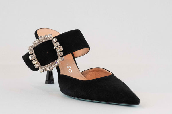 Firenze Shoes Fratelli Russo Sandal Black