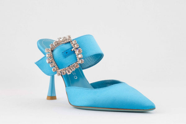 Firenze Shoes Fratelli Russo Sandal Blue