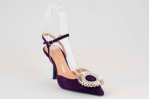 Firenze Shoes Fratelli Russo Sandal Plum