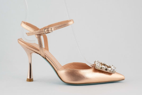 firenze shoes Fratelli Russo Sandal Rose Gold