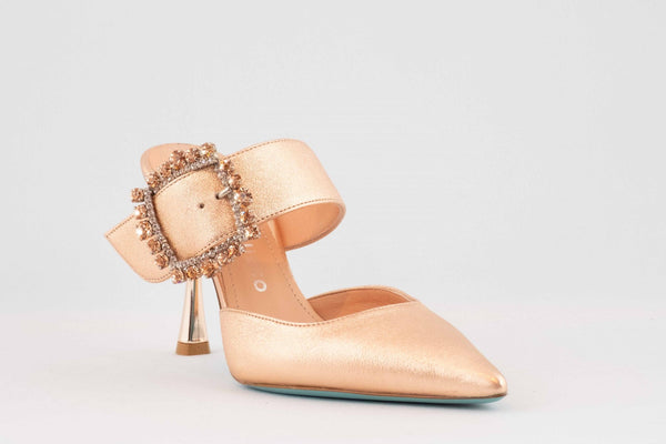 Firenze Shoes Fratelli Russo Sandal Rose Gold