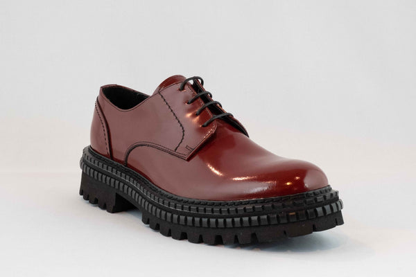 Firenze Shoes Gianfranco Butteri Lace Up Burgandy