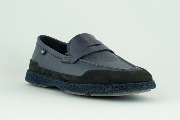 Firenze Shoes Gianfranco Butteri Loafer Blue