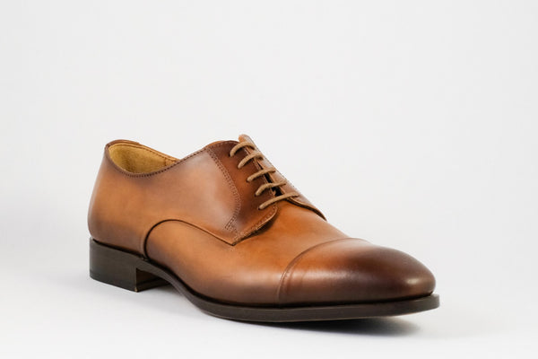 Firenze Shoes Giorgio 1958 Lace Up Tan