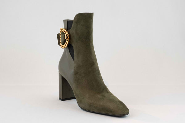 Firenze Shoes Giovanni Fabiani Boot Green