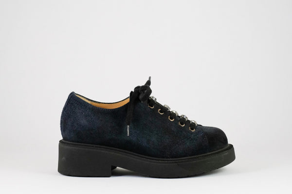 firenze shoes Giovanni Fabiani Lace Up Blue