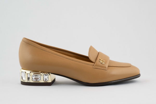 firenze shoes Giovanni Fabiani Loafer Camel