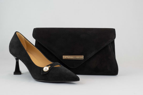 Firenze Shoes Giovanni Fabiani Pump Black