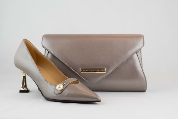 Firenze Shoes Giovanni Fabiani Pump Gray