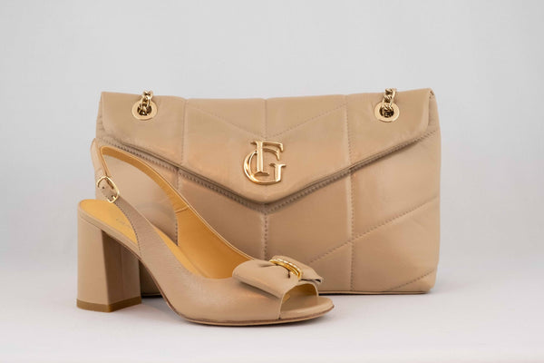 Firenze Shoes Giovanni Fabiani Sandal Beige