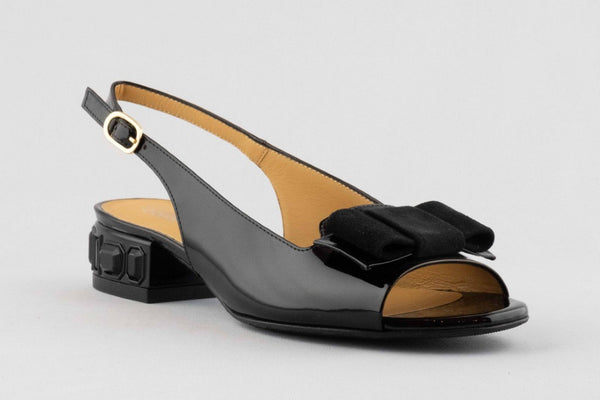 Firenze Shoes Giovanni Fabiani Sandal Black