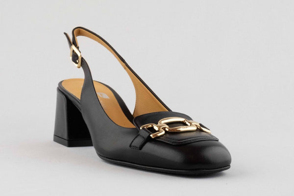 Firenze Shoes Giovanni Fabiani Sandal Black