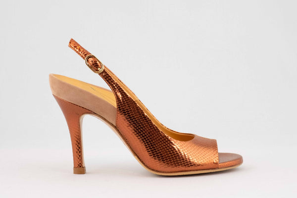 firenze shoes Giovanni Fabiani Sandal Copper
