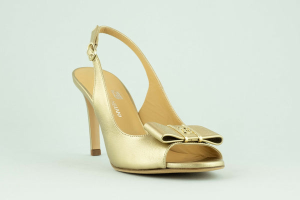 Firenze Shoes Giovanni Fabiani Sandal Gold