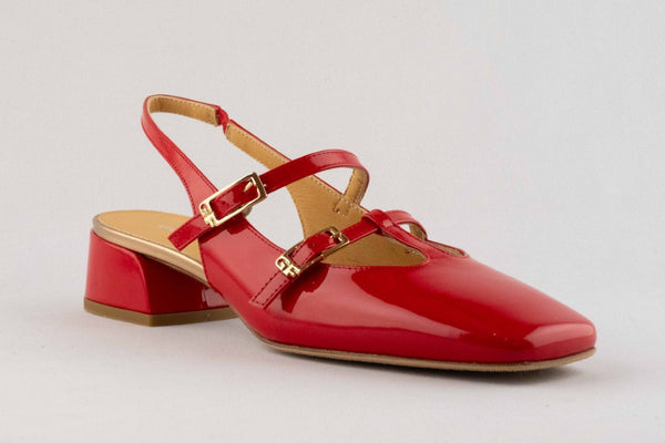 Firenze Shoes Giovanni Fabiani Sandal Red