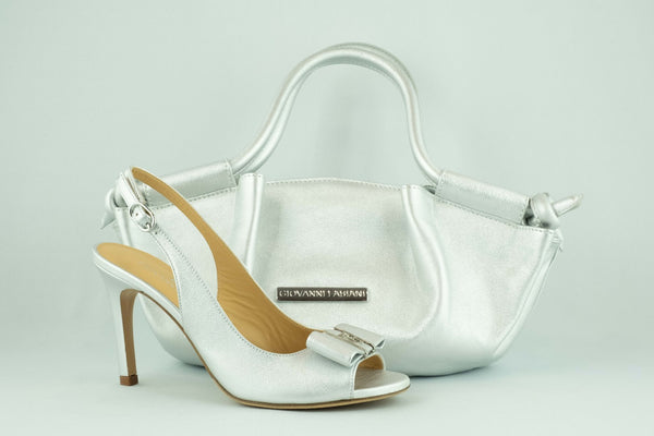 Firenze Shoes Giovanni Fabiani Sandal Silver