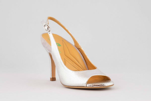 Firenze Shoes Giovanni Fabiani Sandal Silver