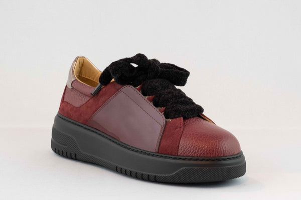 Firenze Shoes Giovanni Fabiani Sneaker Burgundy