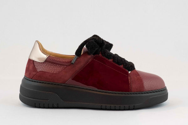 firenze shoes Giovanni Fabiani Sneaker Burgundy