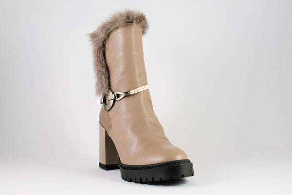 Firenze Shoes Ilasio Renzoni Boot Taupe