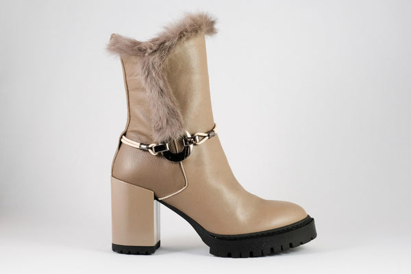 firenze shoes Ilasio Renzoni Boot Taupe