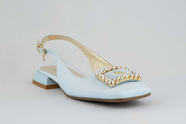 Firenze Shoes Ilasio Renzoni Flats Blue
