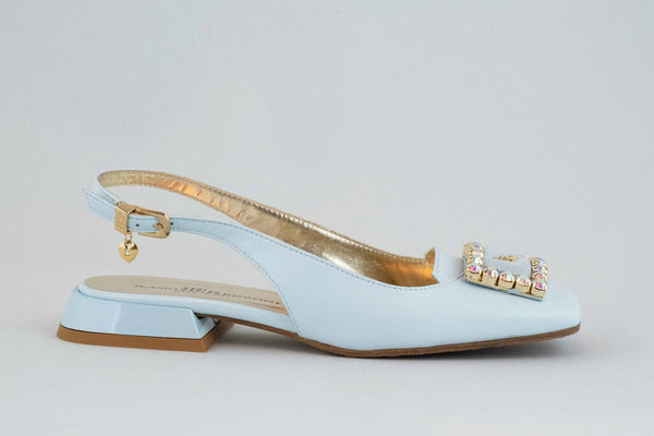 firenze shoes Ilasio Renzoni Flats Blue