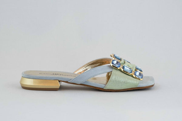firenze shoes Ilasio Renzoni Flats Green