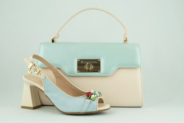 Firenze Shoes Ilasio Renzoni Sandal Blue