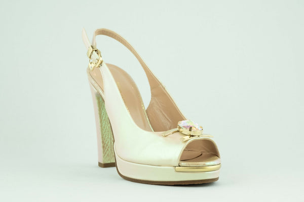 Firenze Shoes Ilasio Renzoni Sandal Gold