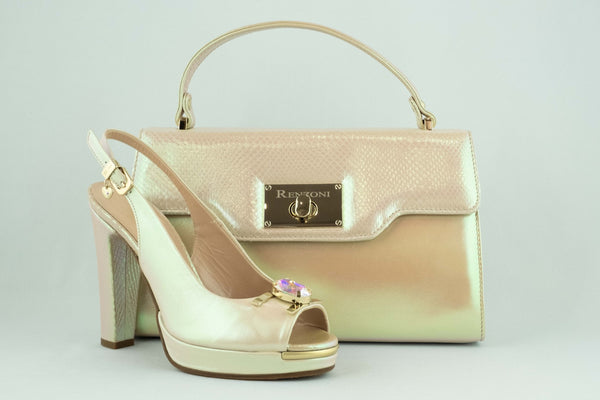 Firenze Shoes Ilasio Renzoni Sandal Gold