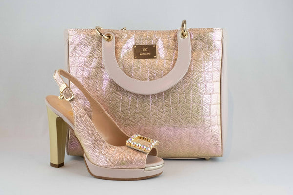 Firenze Shoes Ilasio Renzoni Sandal Gold