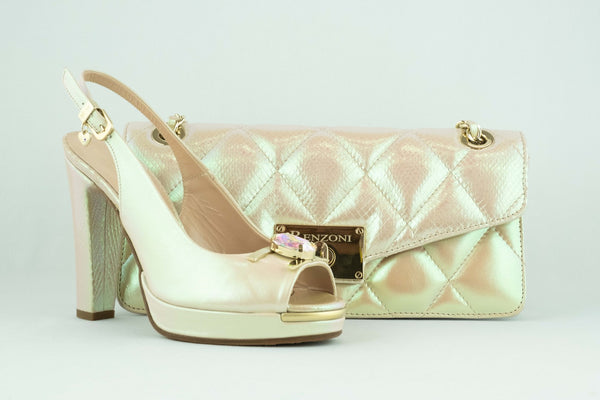 Firenze Shoes Ilasio Renzoni Sandal Gold