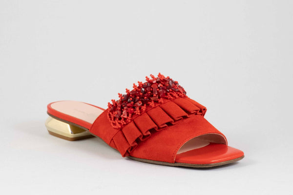 Firenze Shoes Ilasio Renzoni Sandal Red