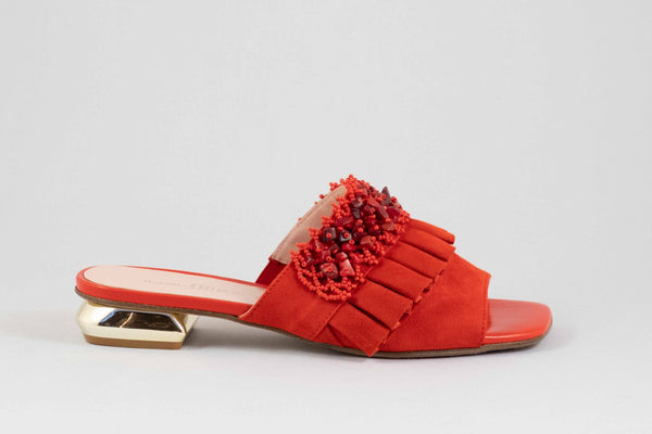 firenze shoes Ilasio Renzoni Sandal Red