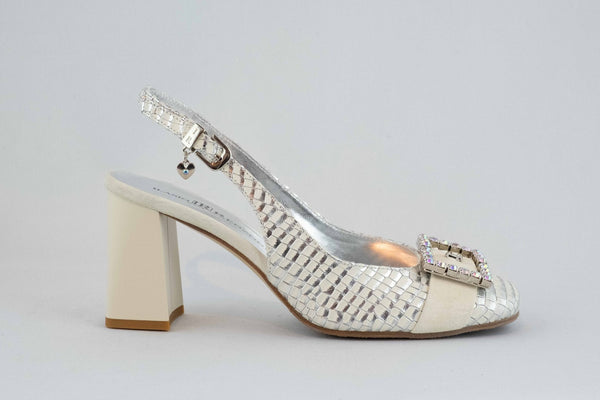 firenze shoes Ilasio Renzoni Sandal Silver