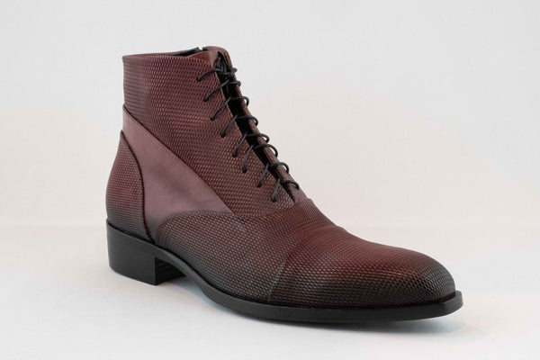 Firenze Shoes Jo Ghost Boot Burgandy
