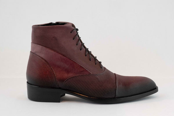 firenze shoes Jo Ghost Boot Burgandy