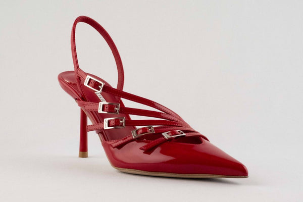 Firenze Shoes Le Silla Sandal Red